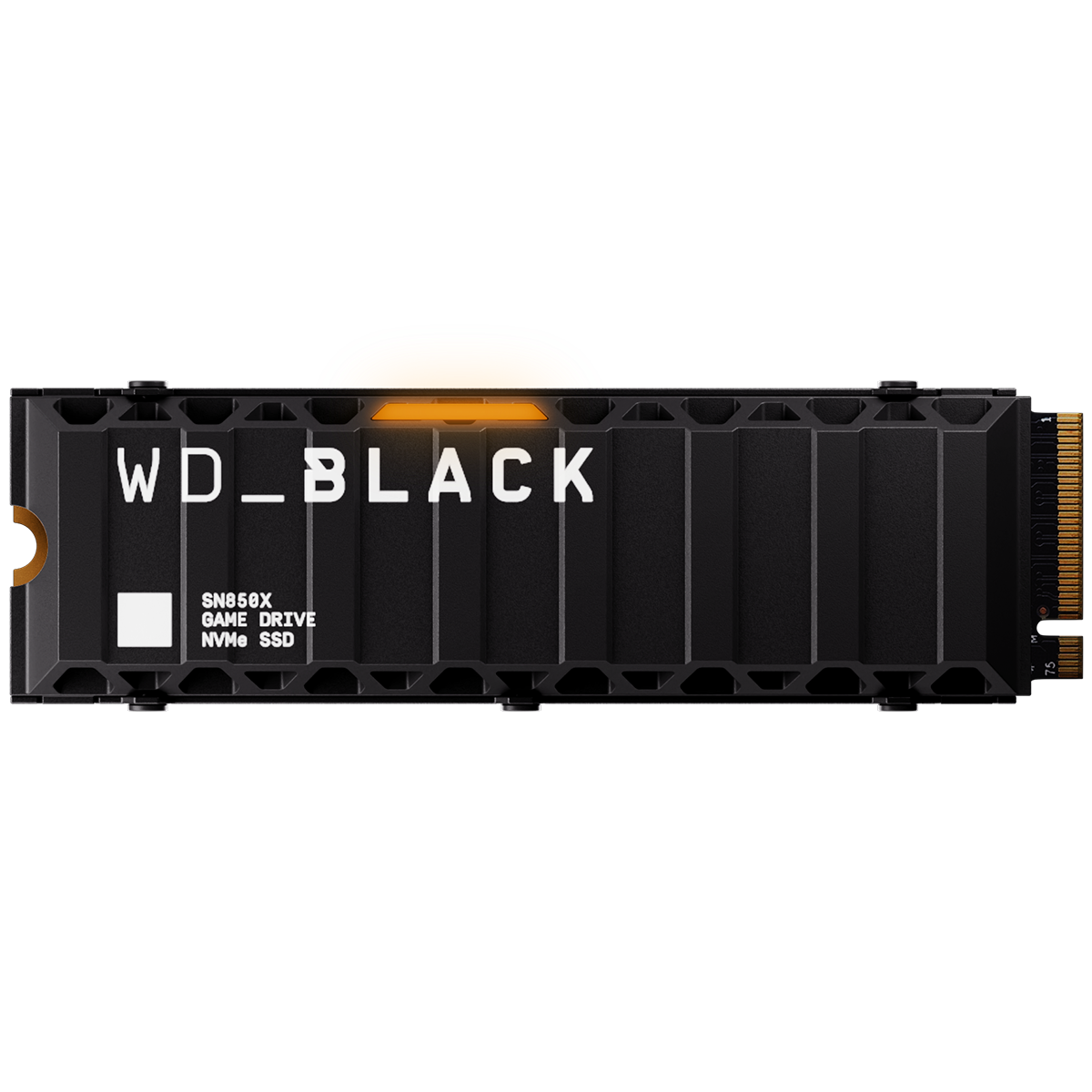 Western Digital - WD_BLACK SN850X with Heatsink 4TB M.2 SSDs - PCIe 4.0