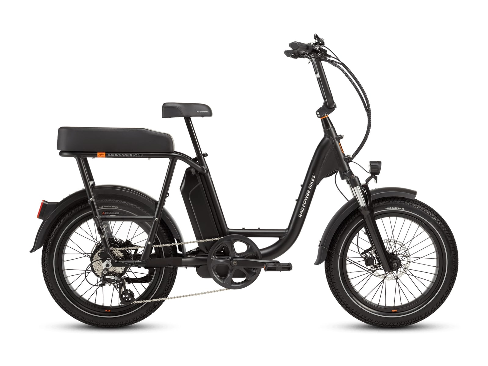 Rad Power Bikes - RadRunner Plus Matte Black Electric Bikes