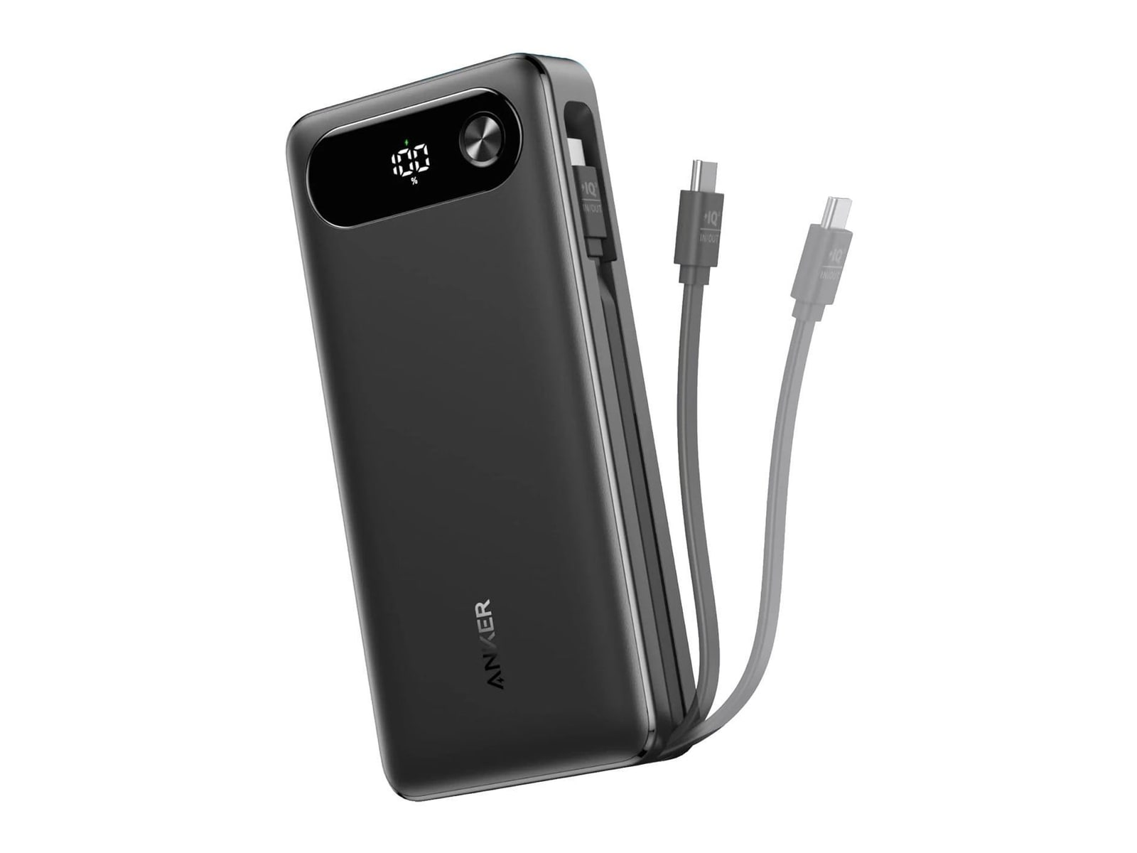 Anker - Power Bank 20K 87W with Built-In USB-C Cable Power Banks