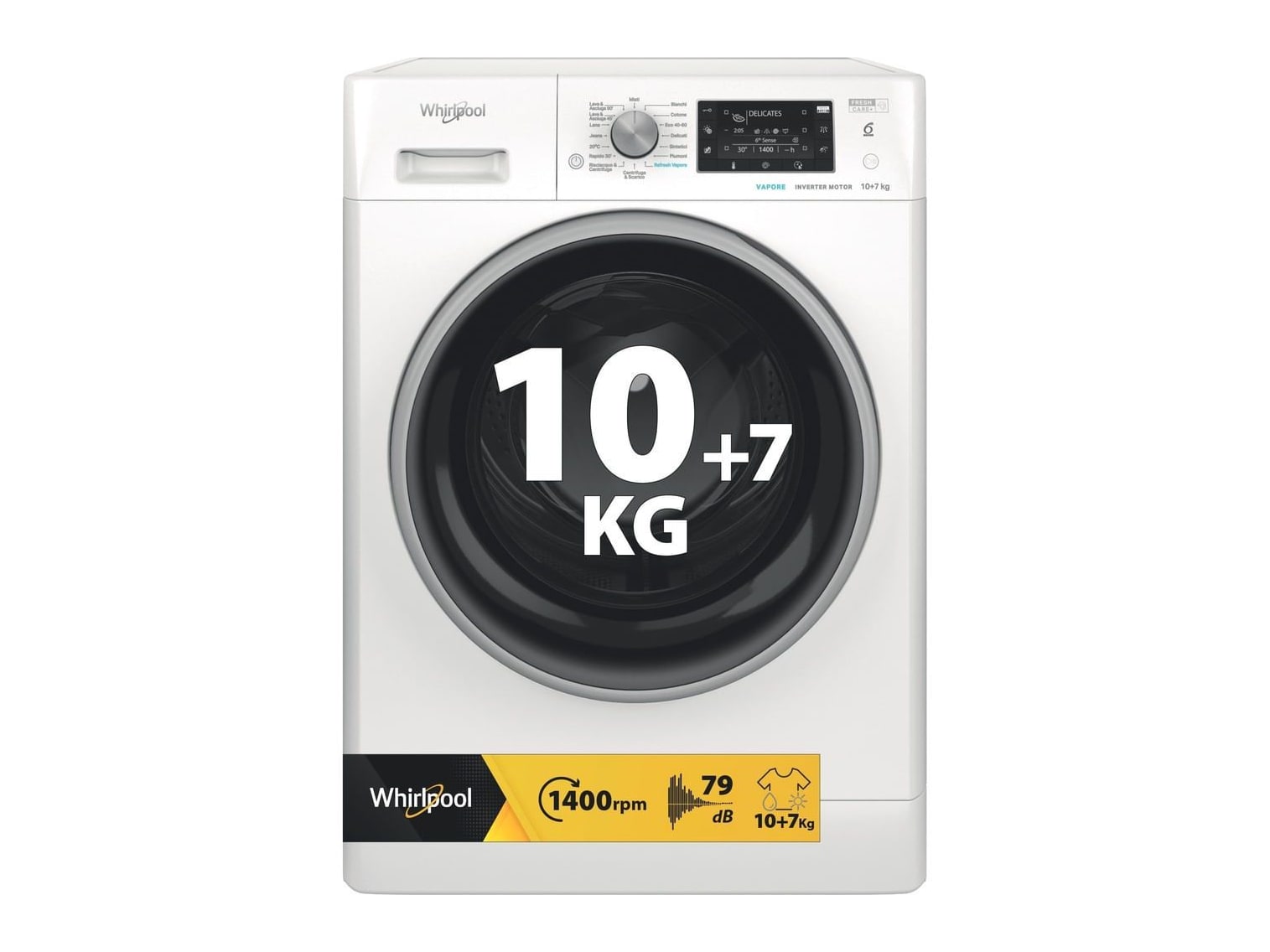 Whirlpool - FFWDD 107448 WBS IT Washing Machines