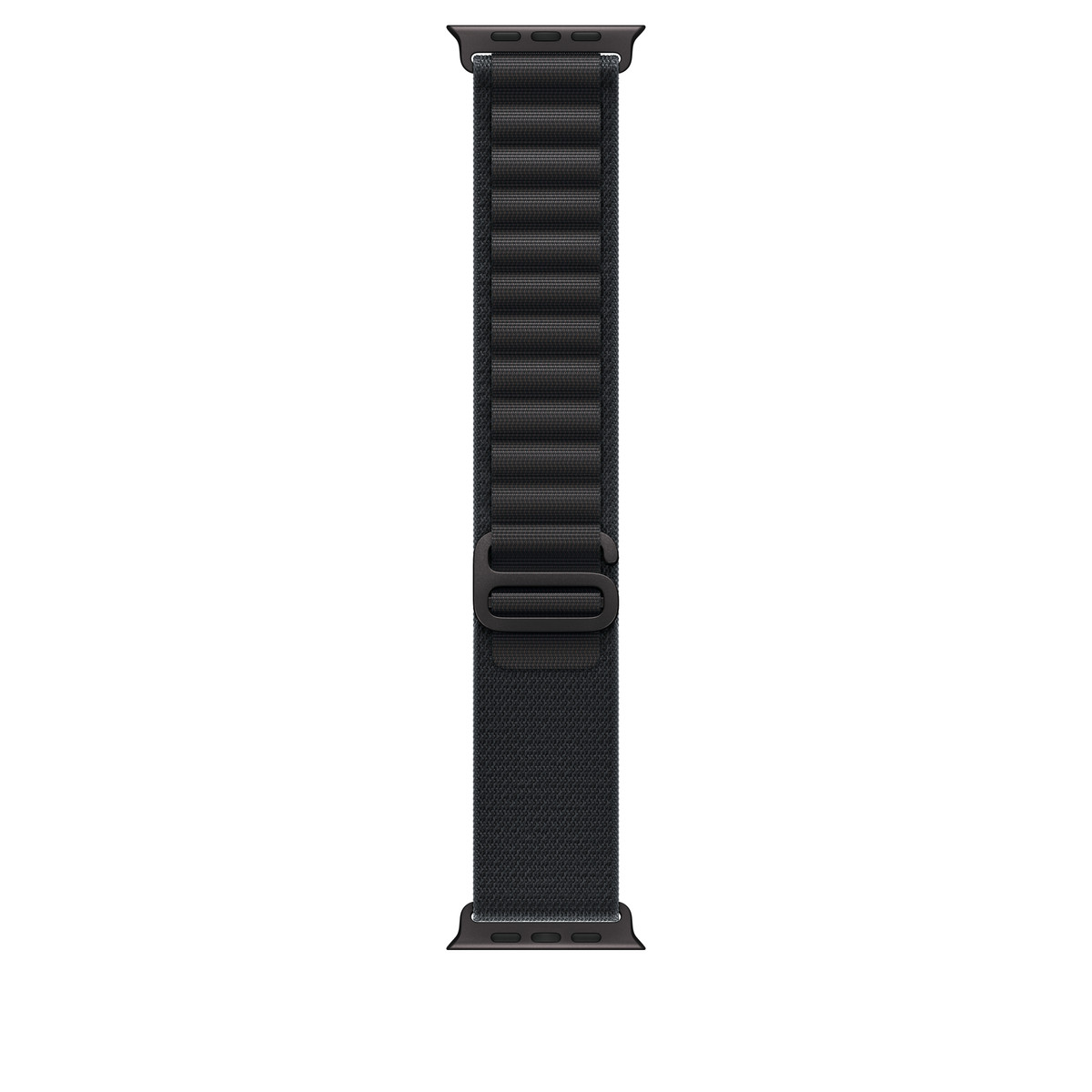 Apple - Apple Watch Alpine Loop - 49mm - Large - Black Titanium Finish - Black