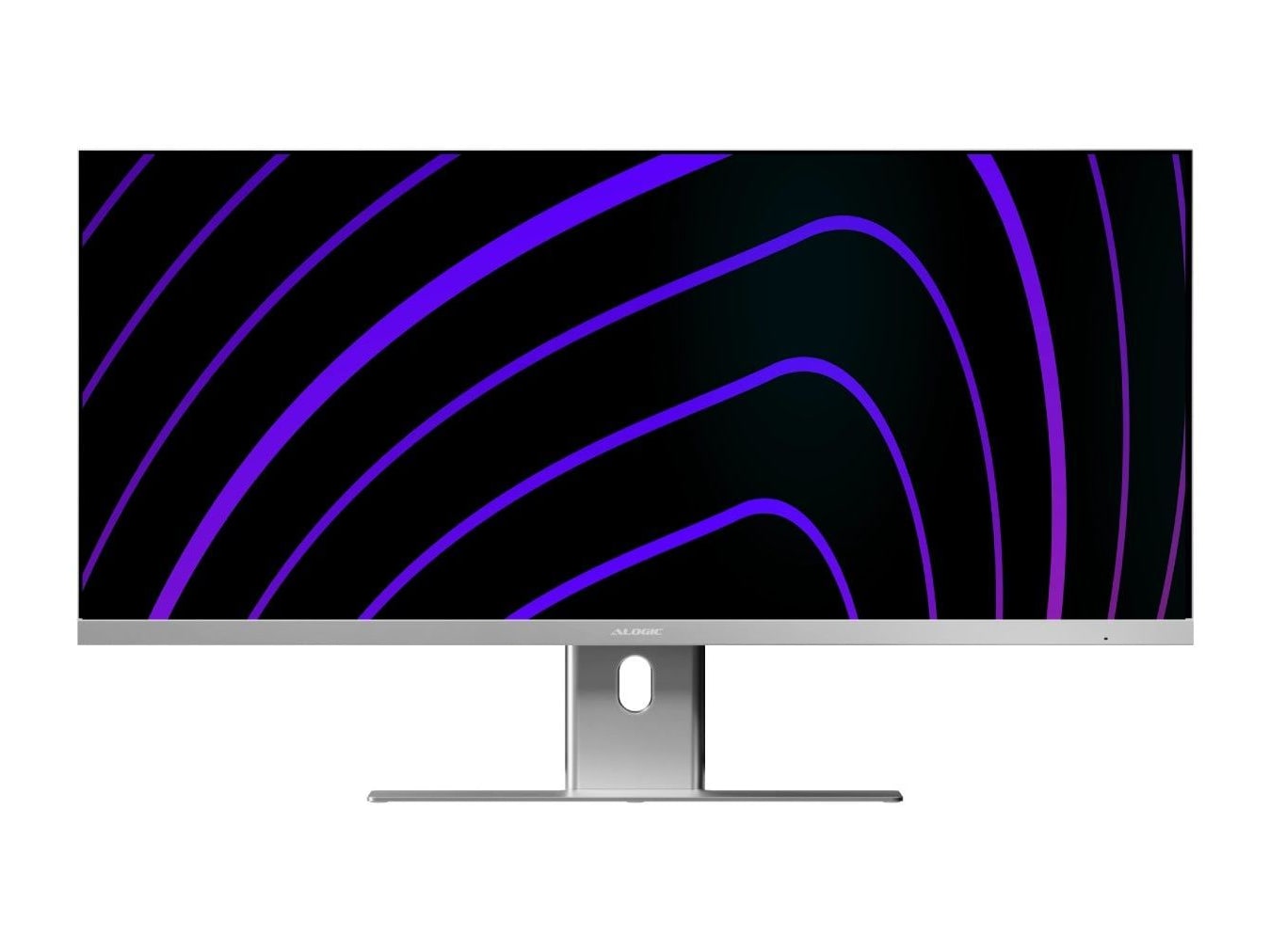 ALOGIC - 40" Edge UWQHD 100Hz Ultrawide Monitors - Silver