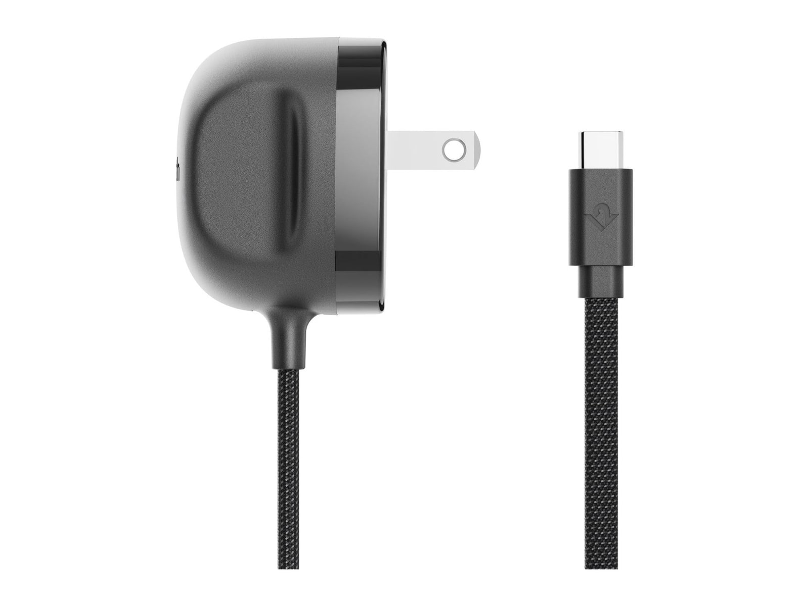 Twelve South - PowerCord 4ft Slate/Black Charging Cables