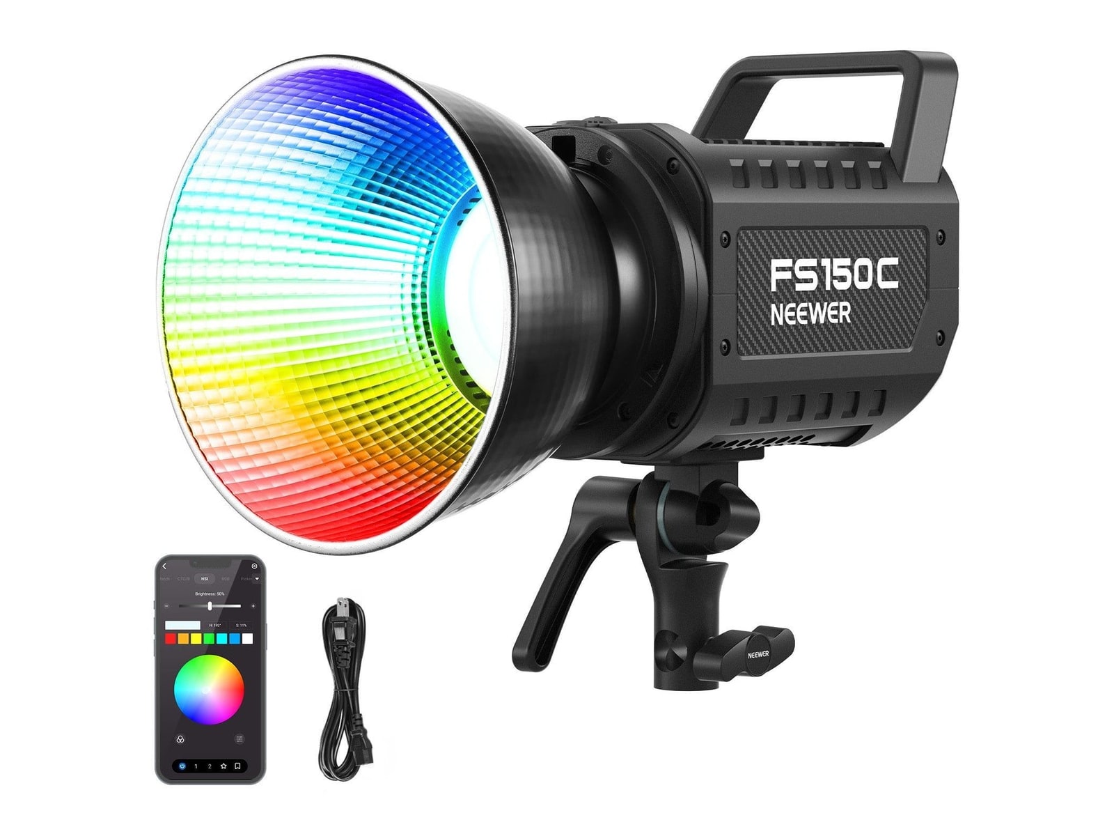 Neewer - FS150C 130W RGB LED Video Light Camera Accessories
