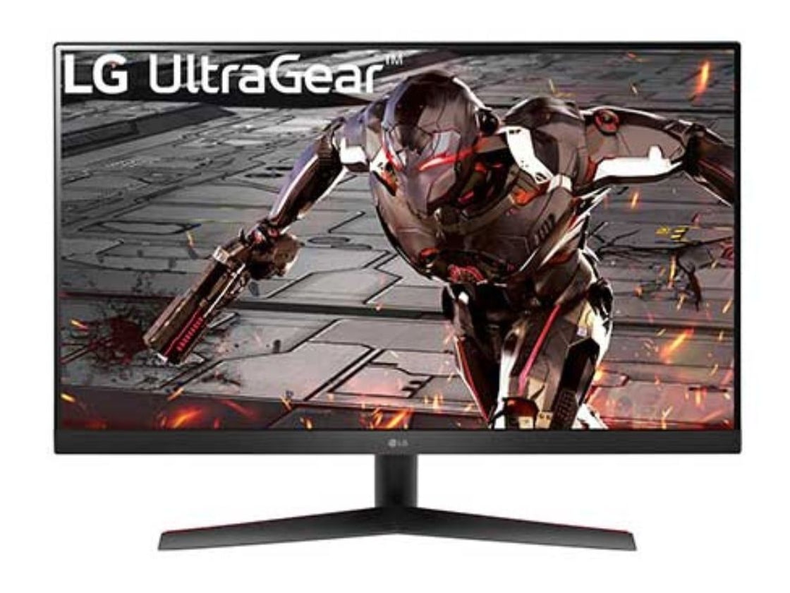 LG - 32" Ultragear GN600 QHD 165Hz Gaming Monitors - Black