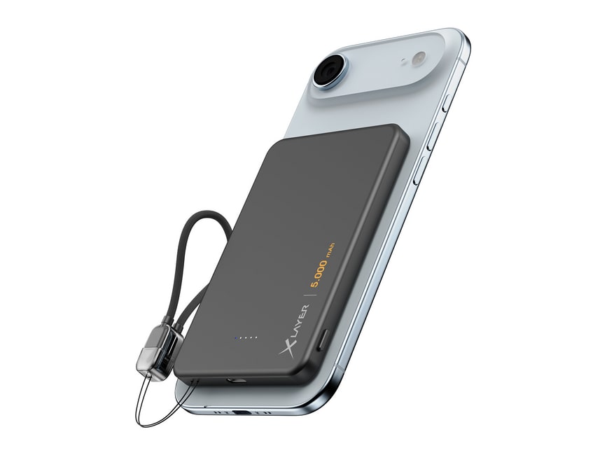 Xlayer - MagFix Pro Ultra Slim 5,000 mAh Black Power Banks (EU)