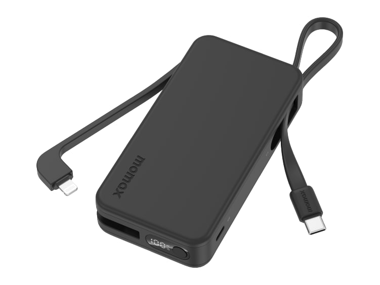 MOMAX - 1-Power Vital+ Power Bank 10000mAh Black Power Banks