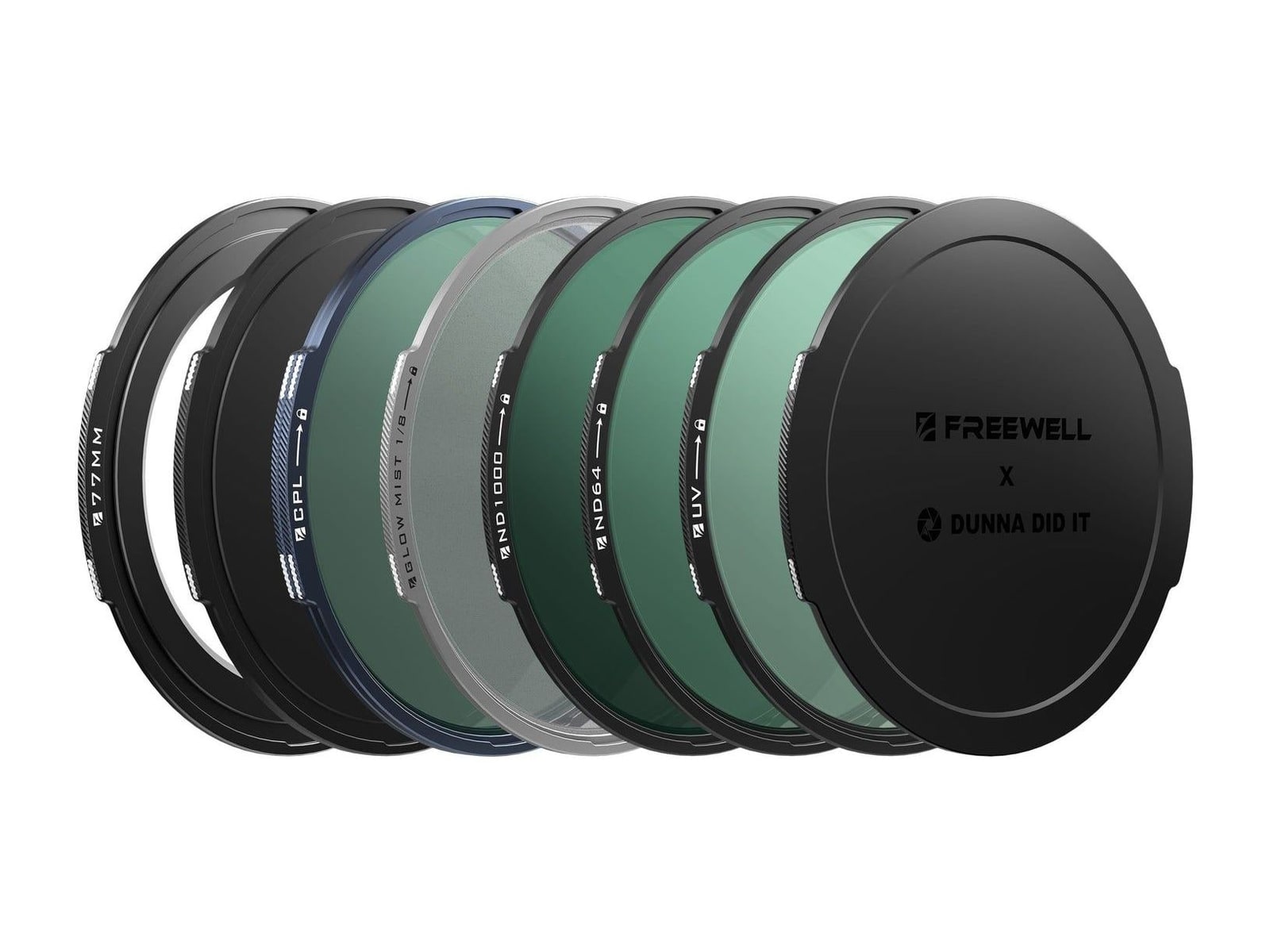 Freewell - Dunna Did It Ultra-Slim Locking Photography Kit - 77mm Camera Accessories