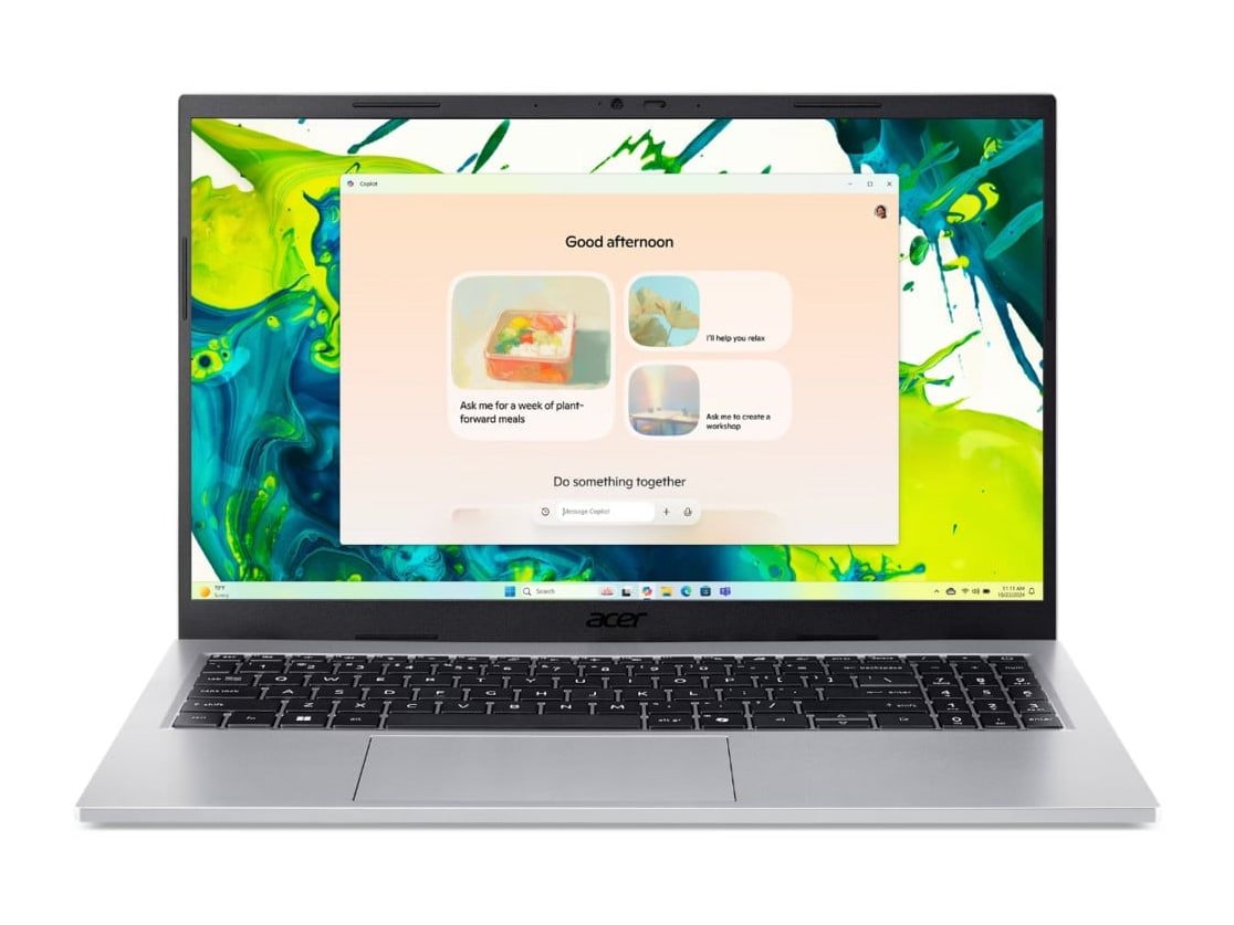 Acer - Aspire Go 15 AG15-72P-57QC 15.6" - Intel Core 5 120U chip - 16GB Memory - 512GB SSD - Silver