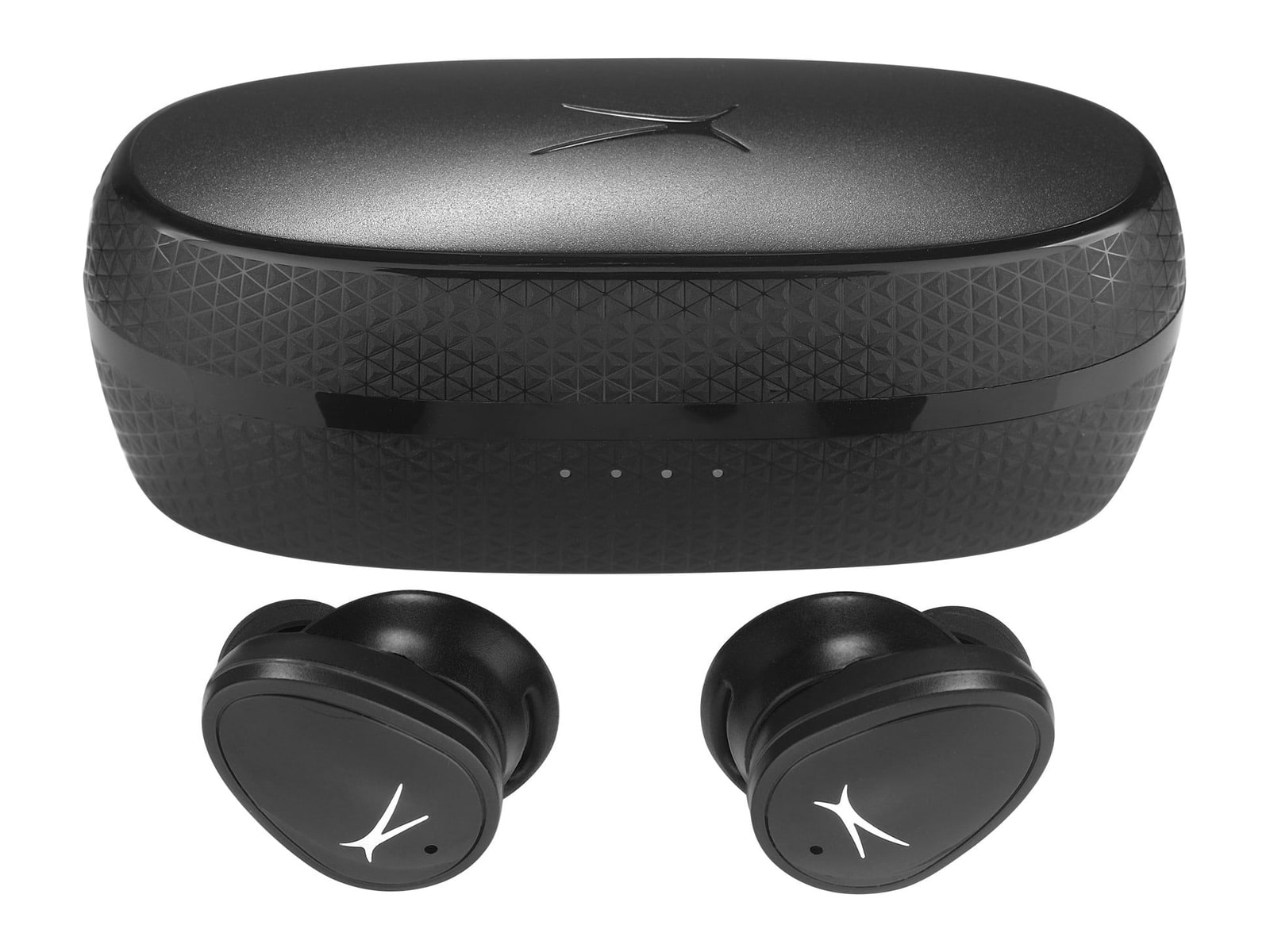 Altec Lansing - NanoBuds Sport 2.0 Bluetooth True Wireless Earbuds - Black