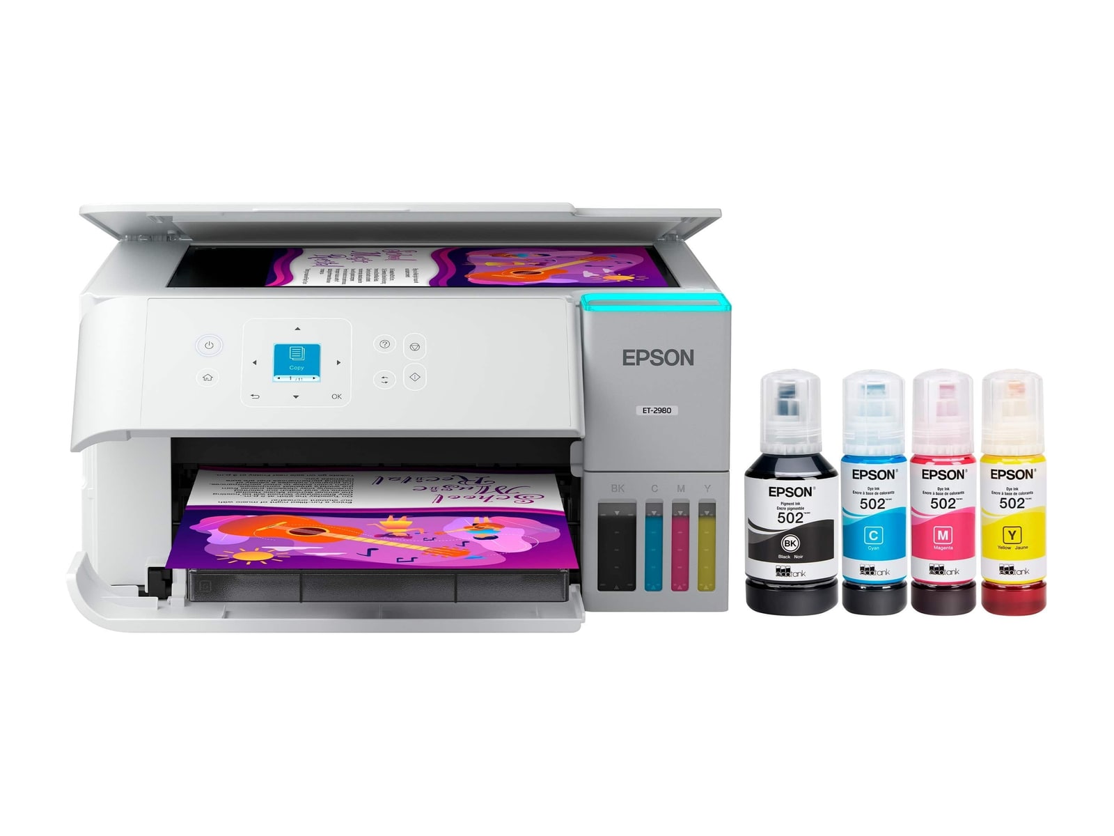 Epson - EcoTank ET 2980 Printers & Scanners