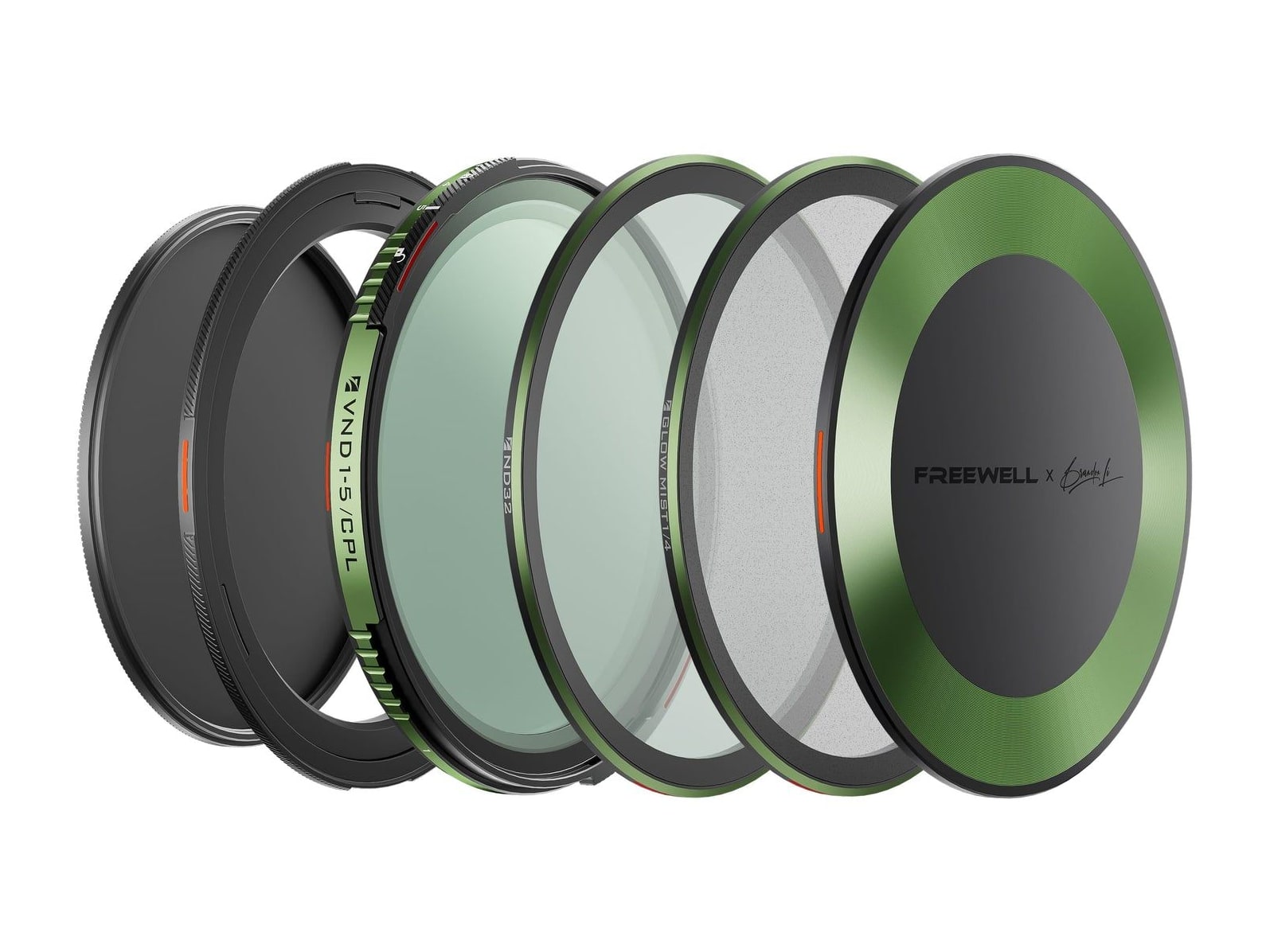 Freewell - Brandon Li Variable ND/CPL Pro Kit - 77mm Camera Accessories