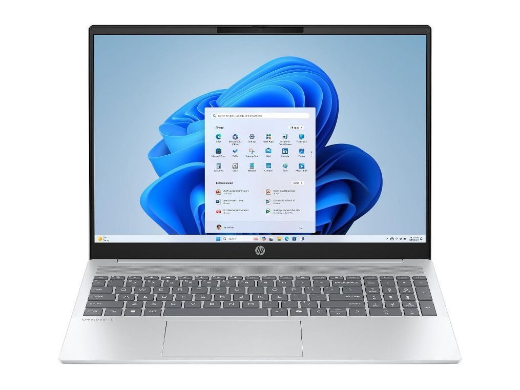 HP - OmniBook 5 16-af1037nr 16-inch - Intel Core Ultra 7 255U chip - 16GB Memory - 512GB SSD - Glacier Silver