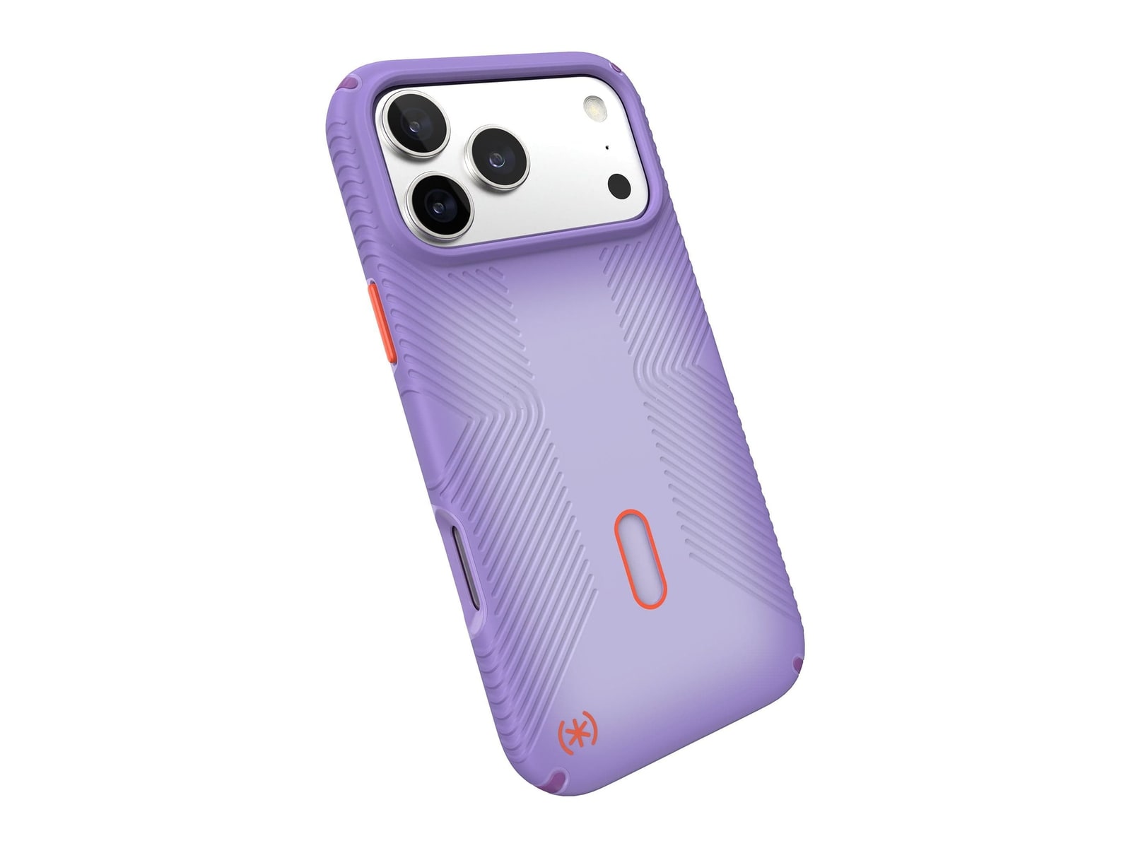 Speck - Presidio Lux Grip MagSafe with ClickLock - iPhone 17 Pro Max - Purple Fade/Magic Purple/New Poppy