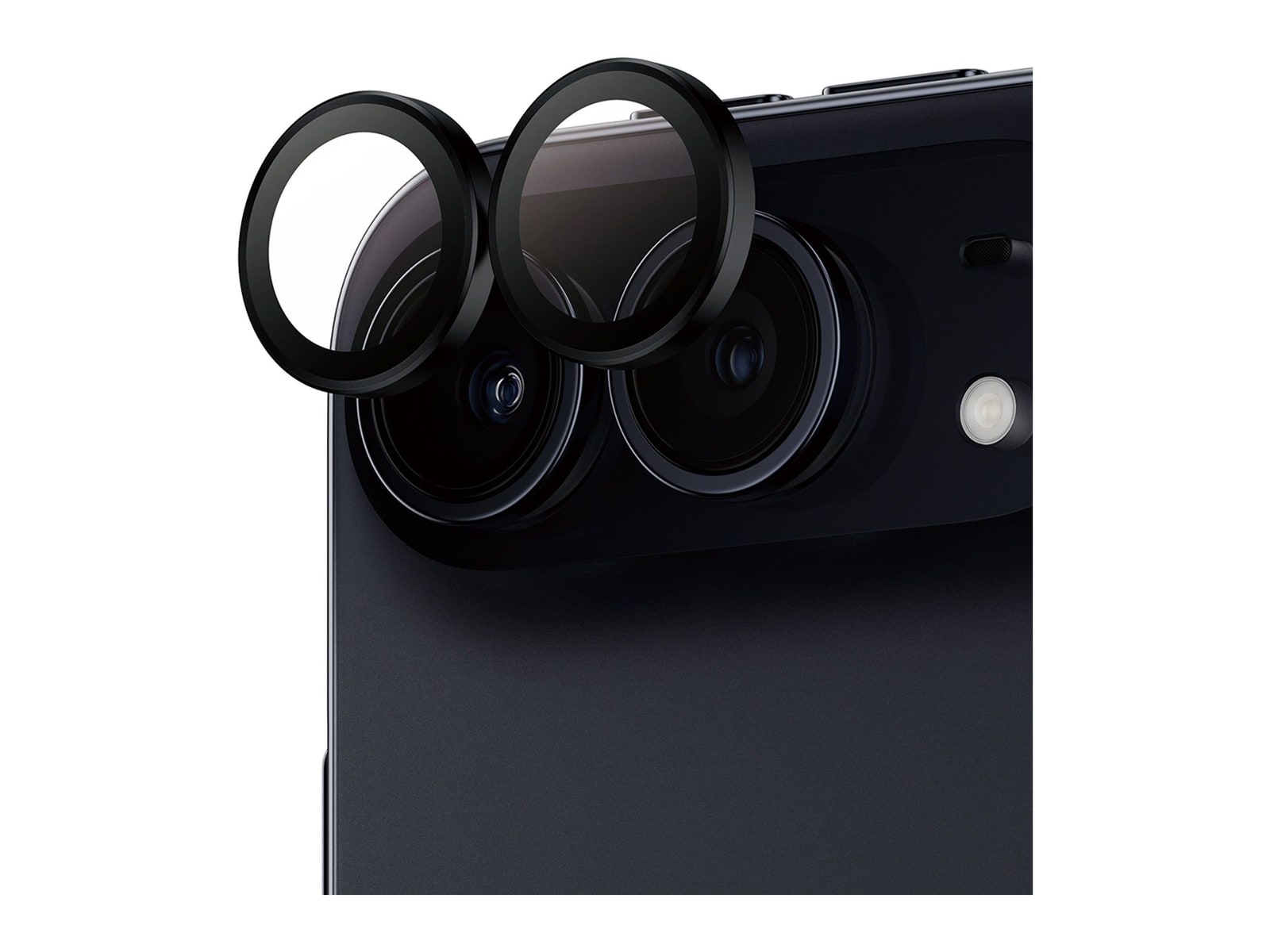 PanzerGlass - Hoops Camera Lens Protector Black iPhone Duo