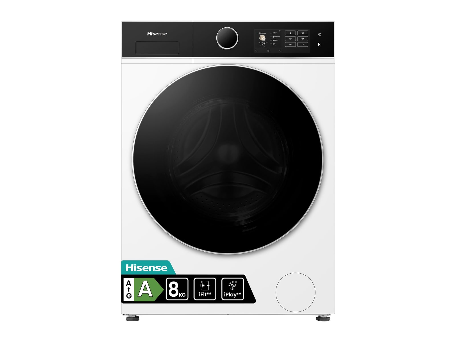 Hisense - WF5I8043BWF Washing Machines