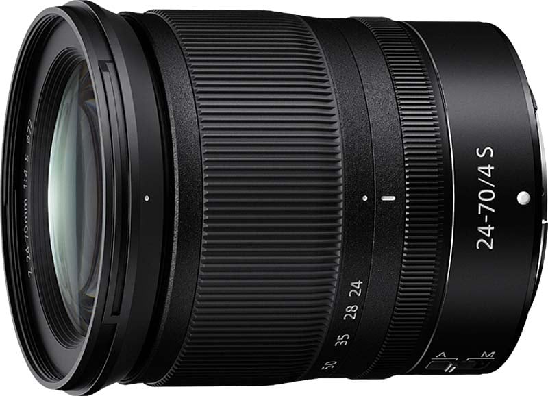 Nikon - NIKKOR Z 24-70mm f/4 S Camera Lenses - Black