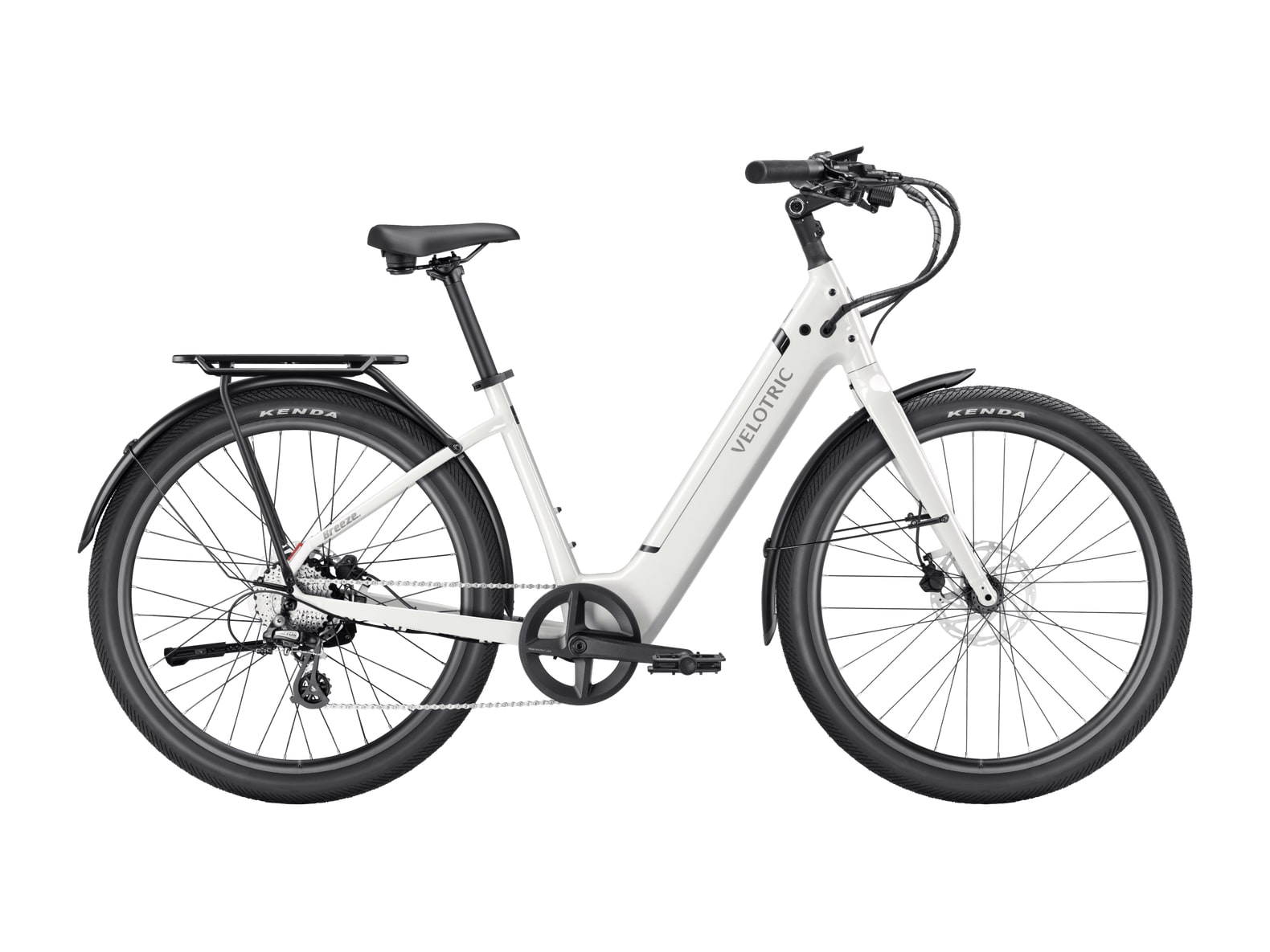 Velotric - Breeze 1 Large Satin White Electric Bikes
