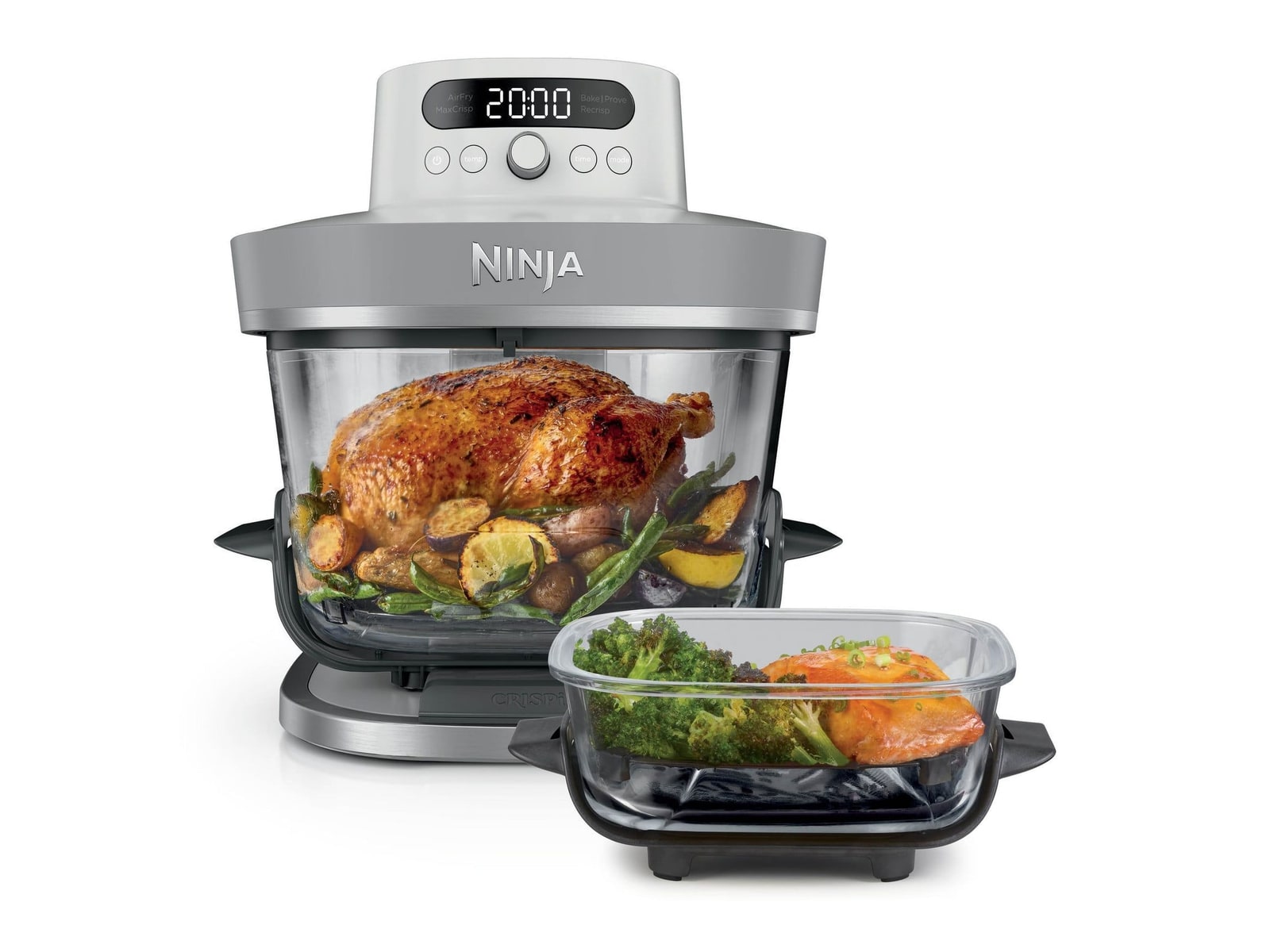 Ninja - CRISPi PRO 5-in-1 White Air Fryers
