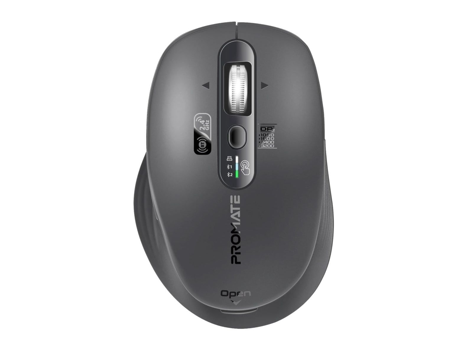 Promate - SamoTri Wireless Mice - Black