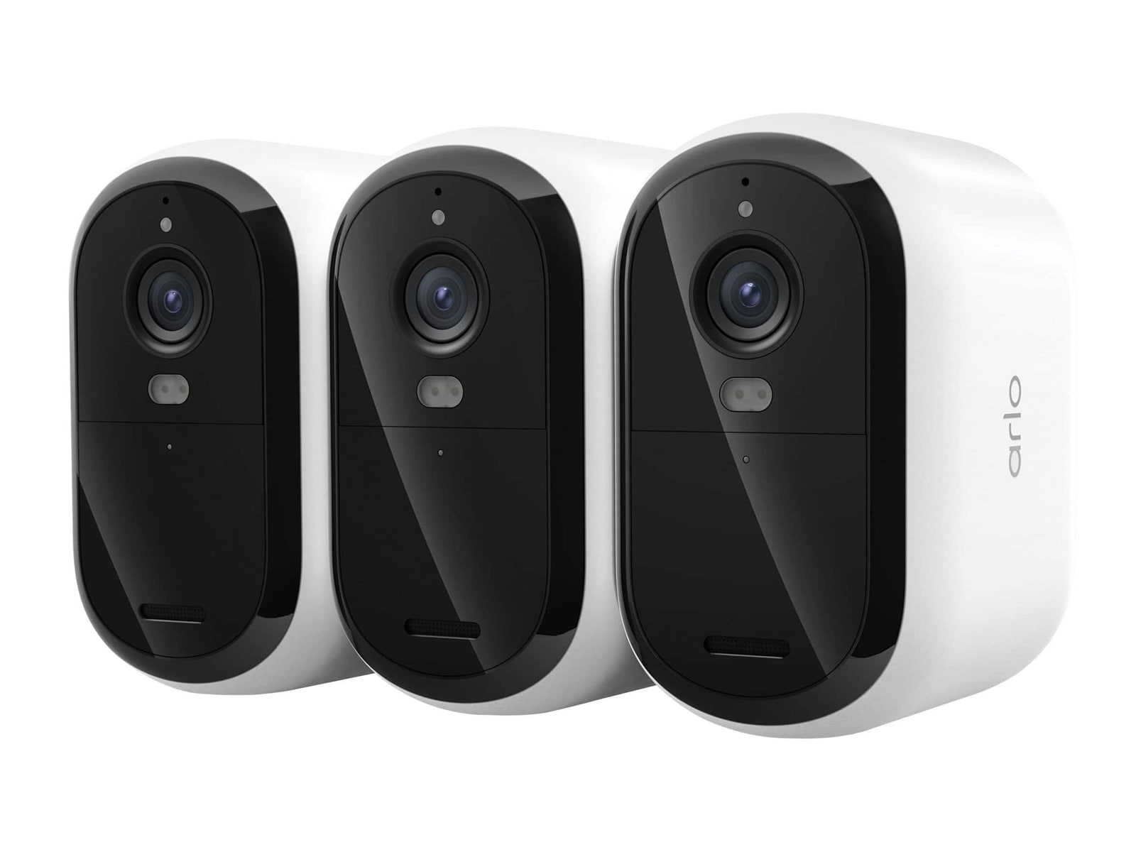 Arlo - Essential XL Outdoor Security Camera 3-Cam Security Cameras - White
