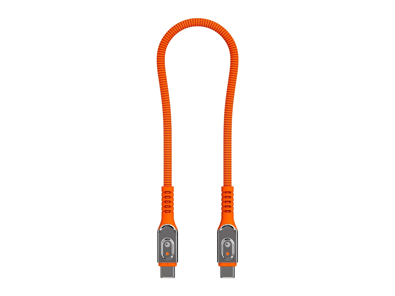 Rolling Square - inCharge Life Travel - 240W 0.3m Orange USB-C Cables