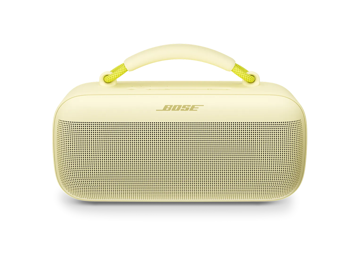 Bose - SoundLink Max Bluetooth 5.4, USB-C Portable Speakers - Citrus Yellow