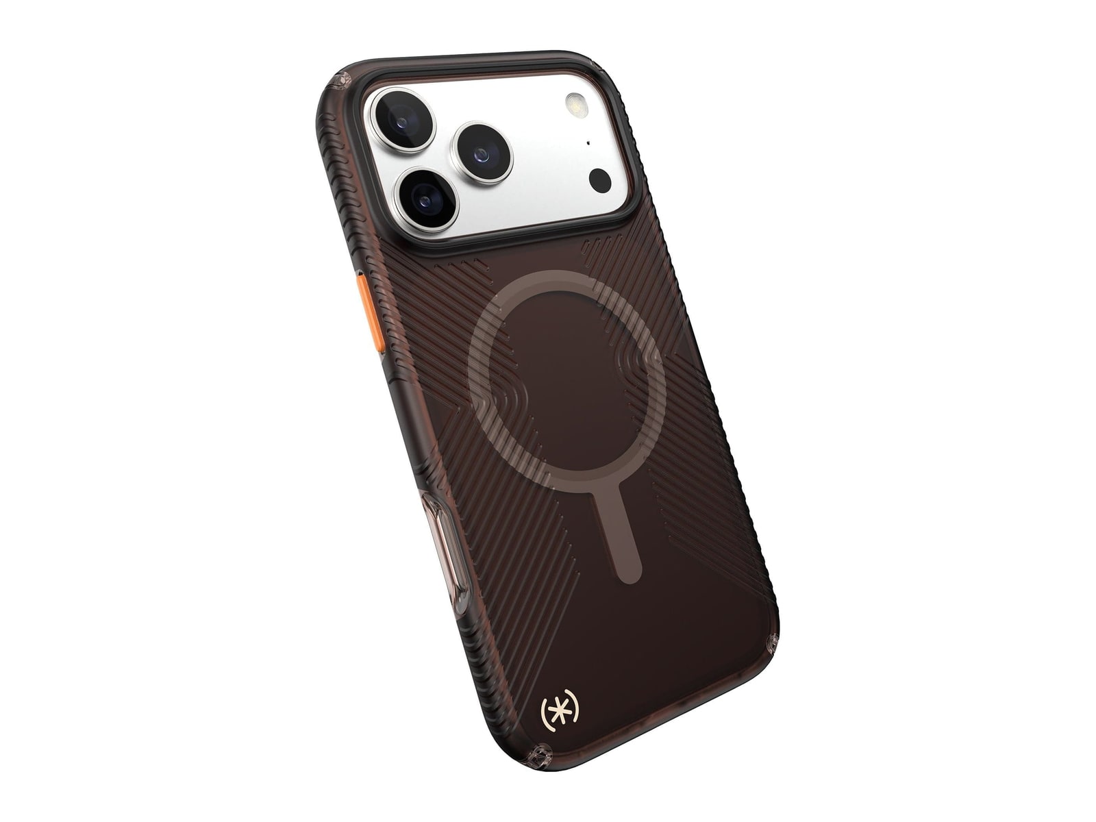 Speck - Presidio Lux Grip + Mist MagSafe - iPhone 17 Pro Max - Luxury Shade Matte/Orange