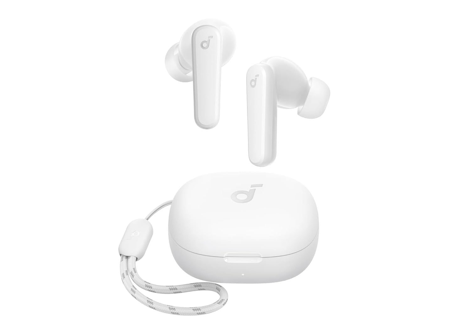 Soundcore - P20i Bluetooth True Wireless Earbuds - Oat White