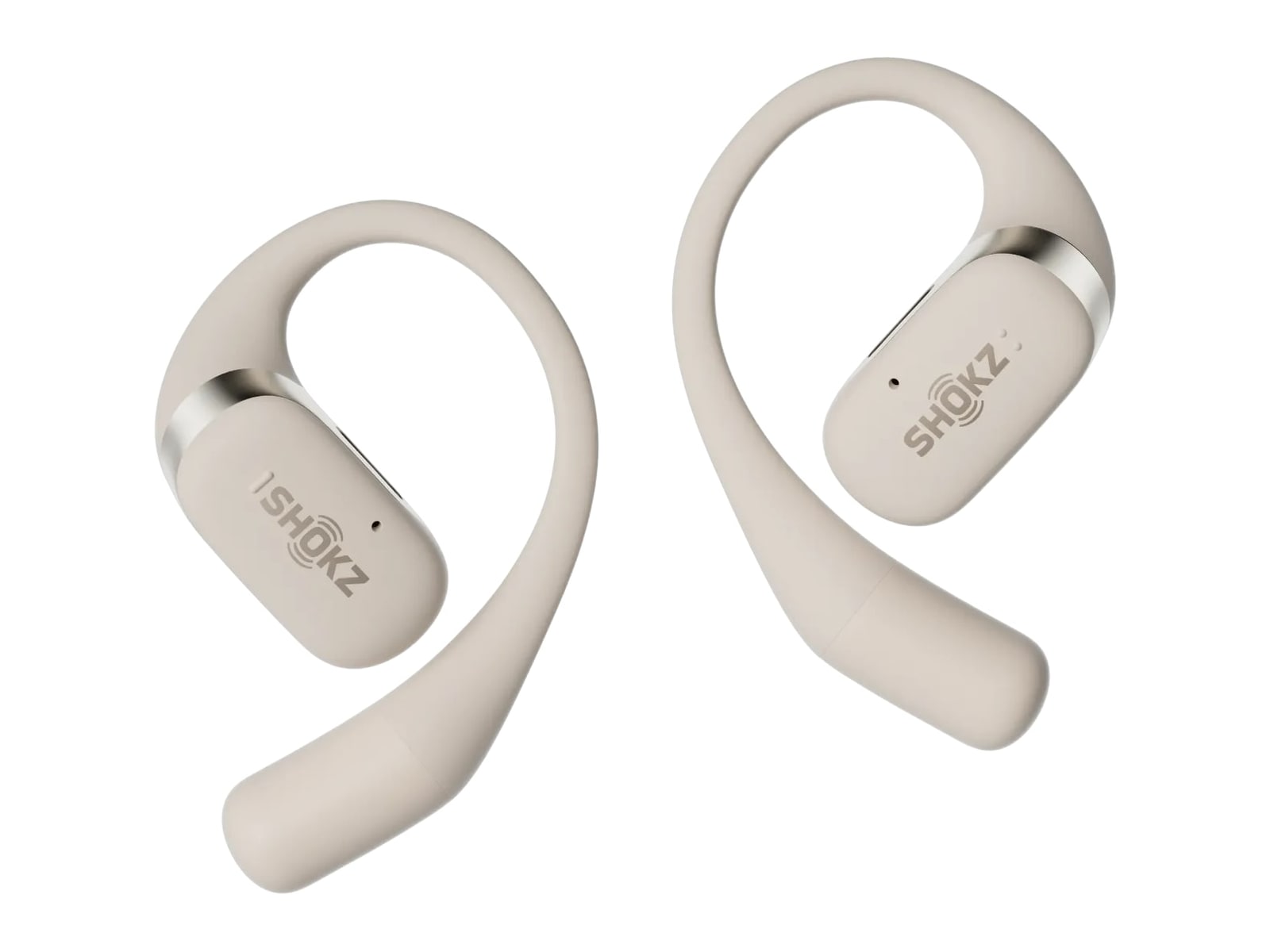 Shokz - OpenFit Bluetooth True Wireless Earbuds - Beige