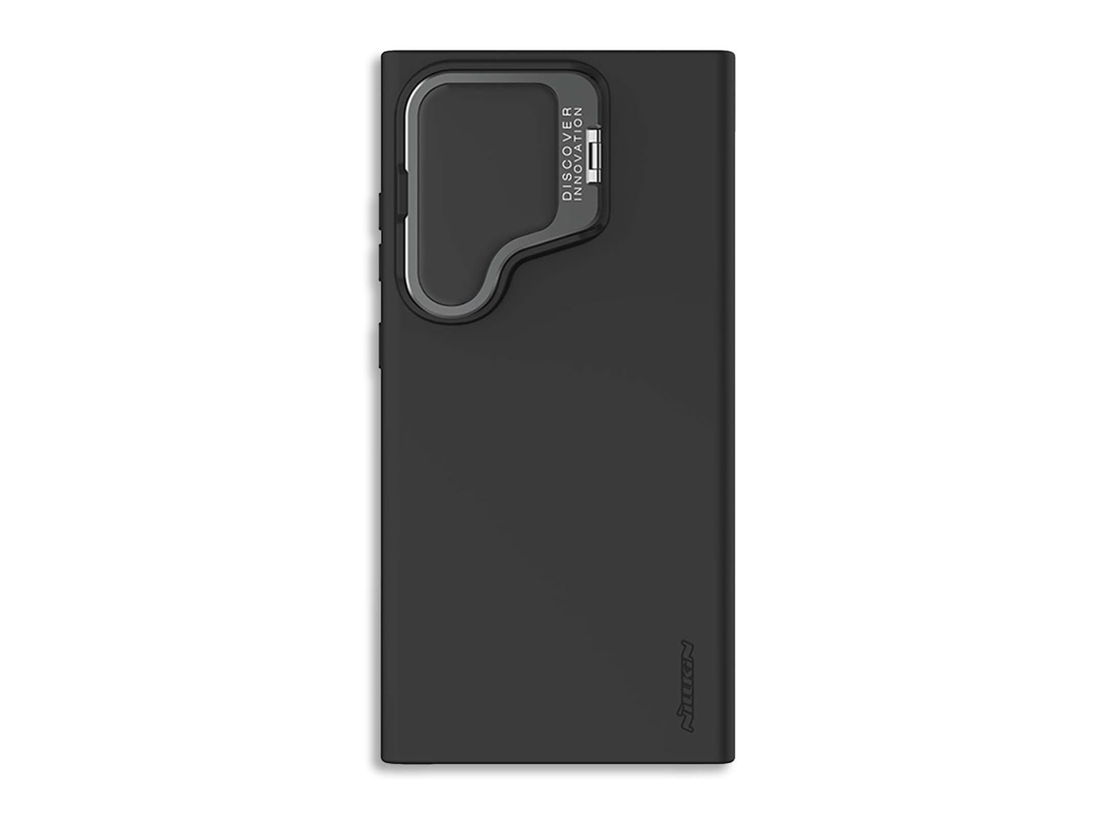 Nillkin - CamShield Silky Silicone CamProp Case - Galaxy S24 Ultra - Elegant Black