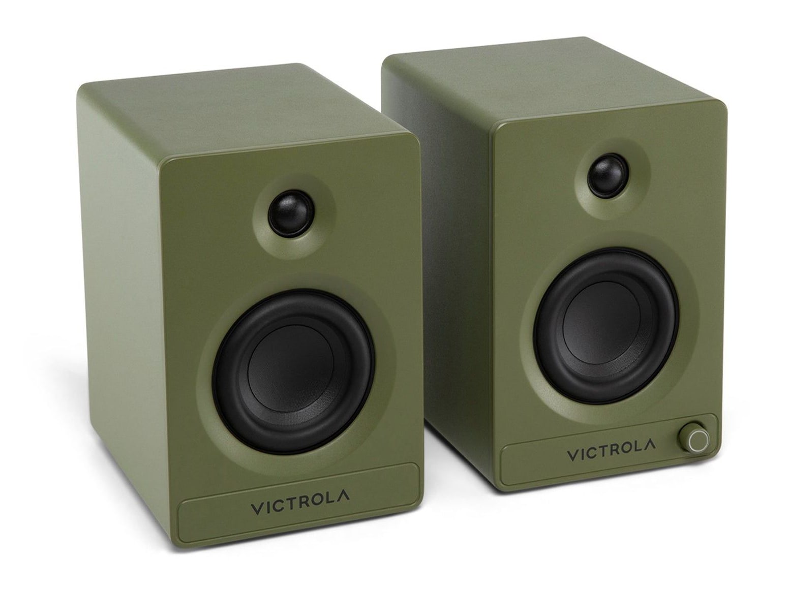 Victrola - Tempo Bluetooth Speakers - Matte Green
