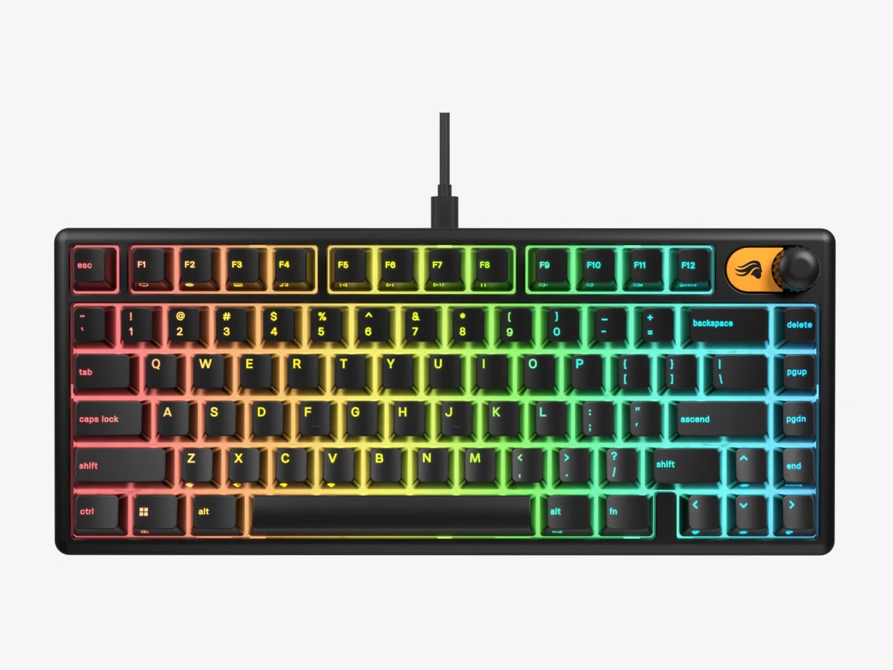 Glorious - GMBK 75% Keyboards - Black