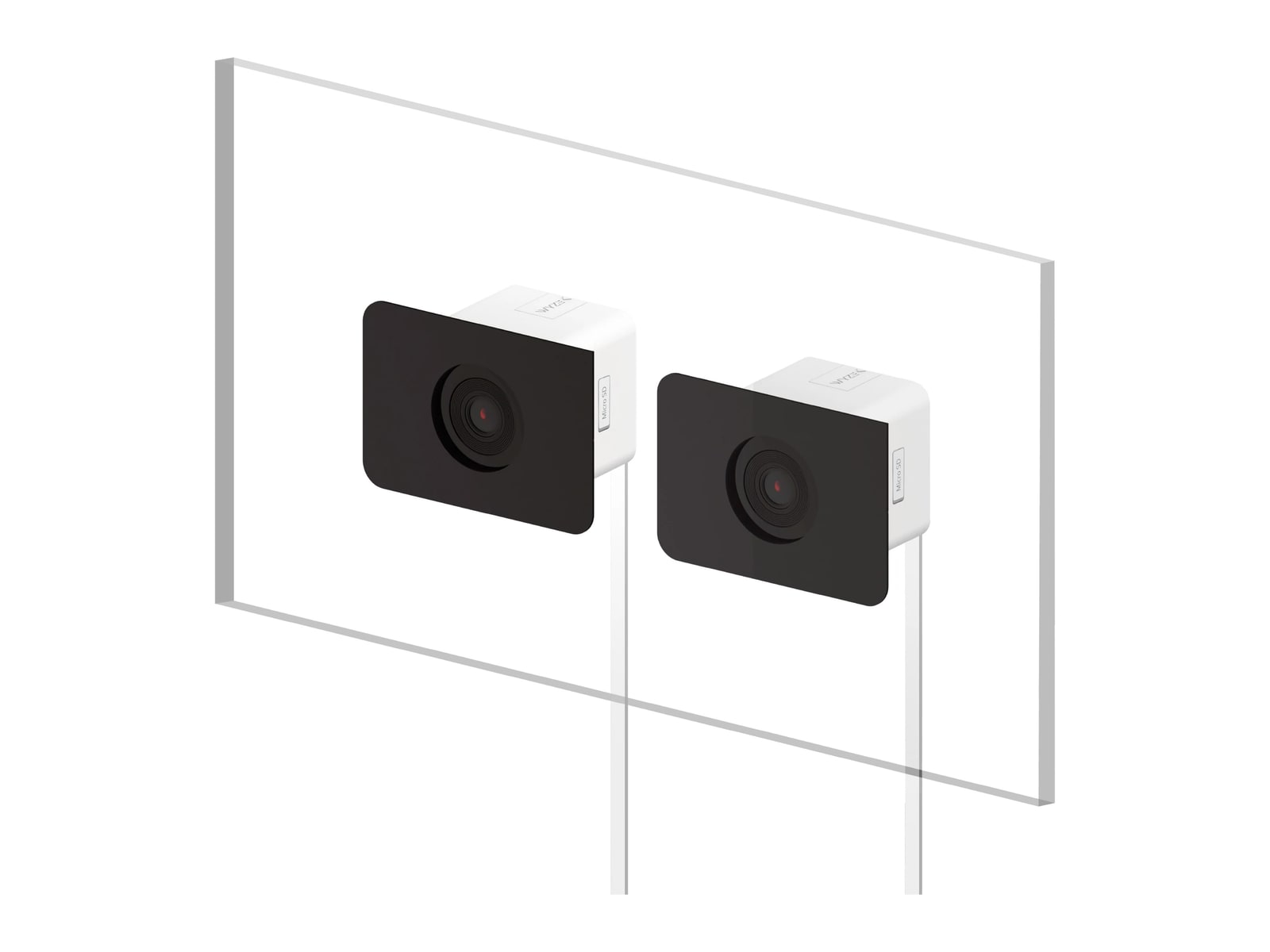 Wyze - Window Cam 2-Pack Security Cameras