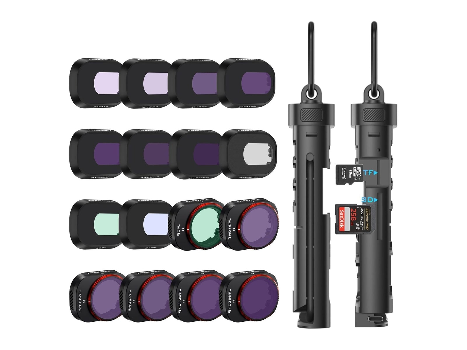 Freewell - DJI Mini 4 Pro Filters Mega Pro Kit Camera Accessories