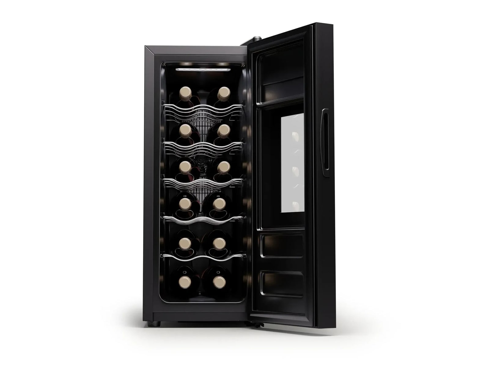 Klarstein - Silent Vino 12 Uno Slim Wine Coolers