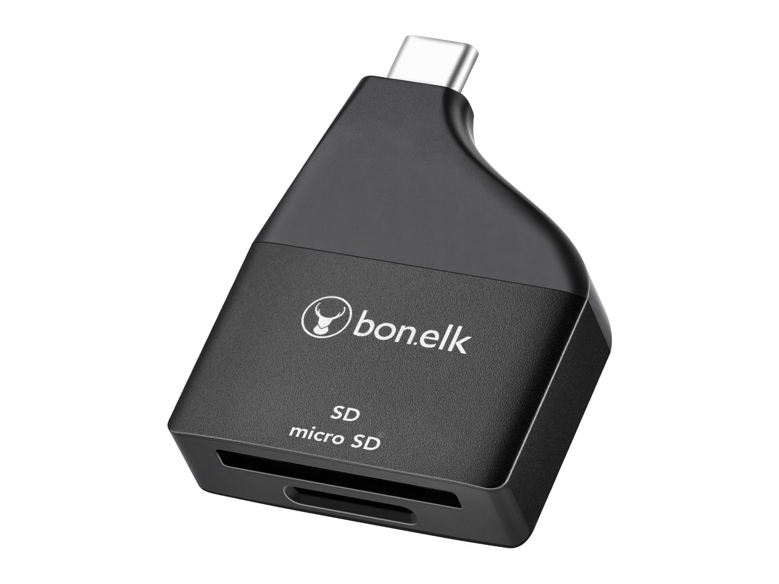 Bonelk - USB-C MicroSD/SD Black USB Adapters