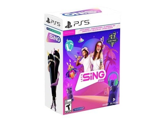 Sony PlayStation - Let's Sing 2025 2-Mic Bundle