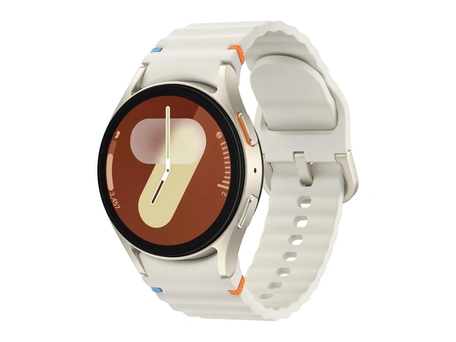 Samsung - Galaxy Watch7 40mm Bluetooth Smart Watches - Cream (DE)