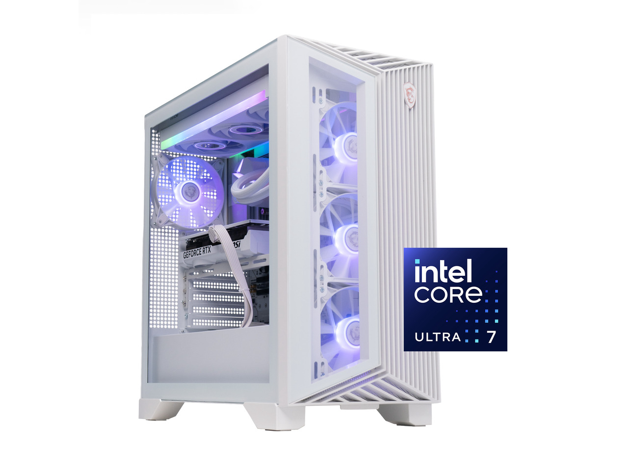 MSI - Aegis RS2 AI A2NVP7-2209US - Intel Core Ultra 7 270K Plus chip - 32GB Memory - 2TB SSD - White