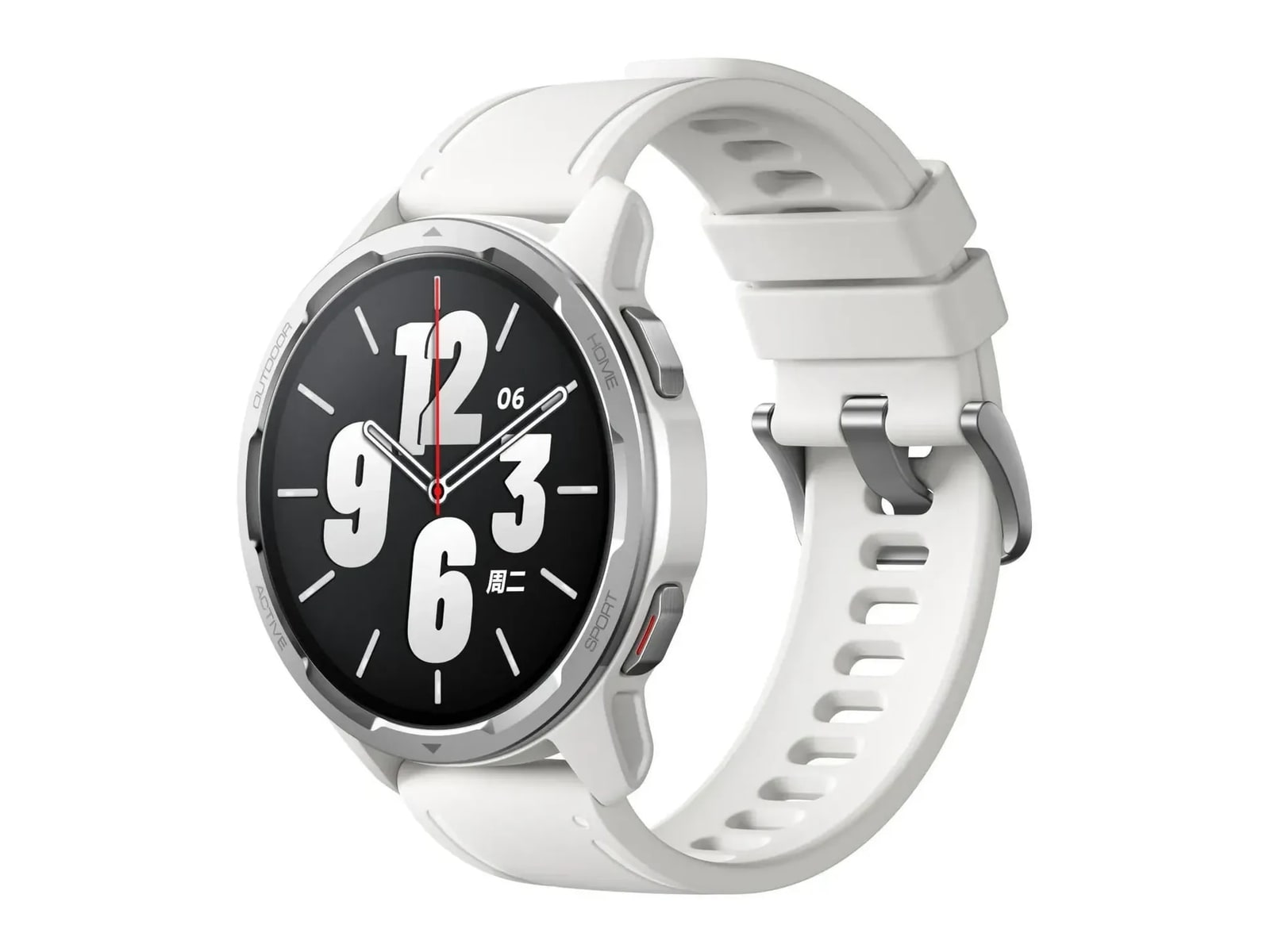 Xiaomi - Watch S1 Active Smart Watches - Moon White