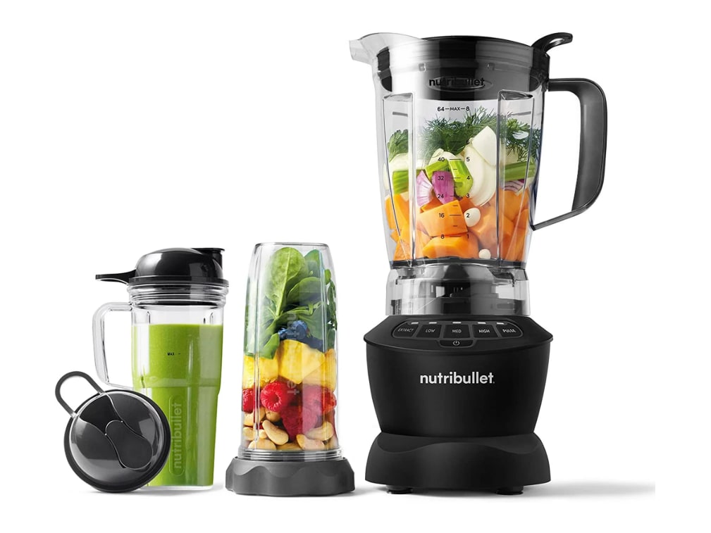 NutriBullet - SmartSense Blender Combo Matte Black Blenders & Mixers