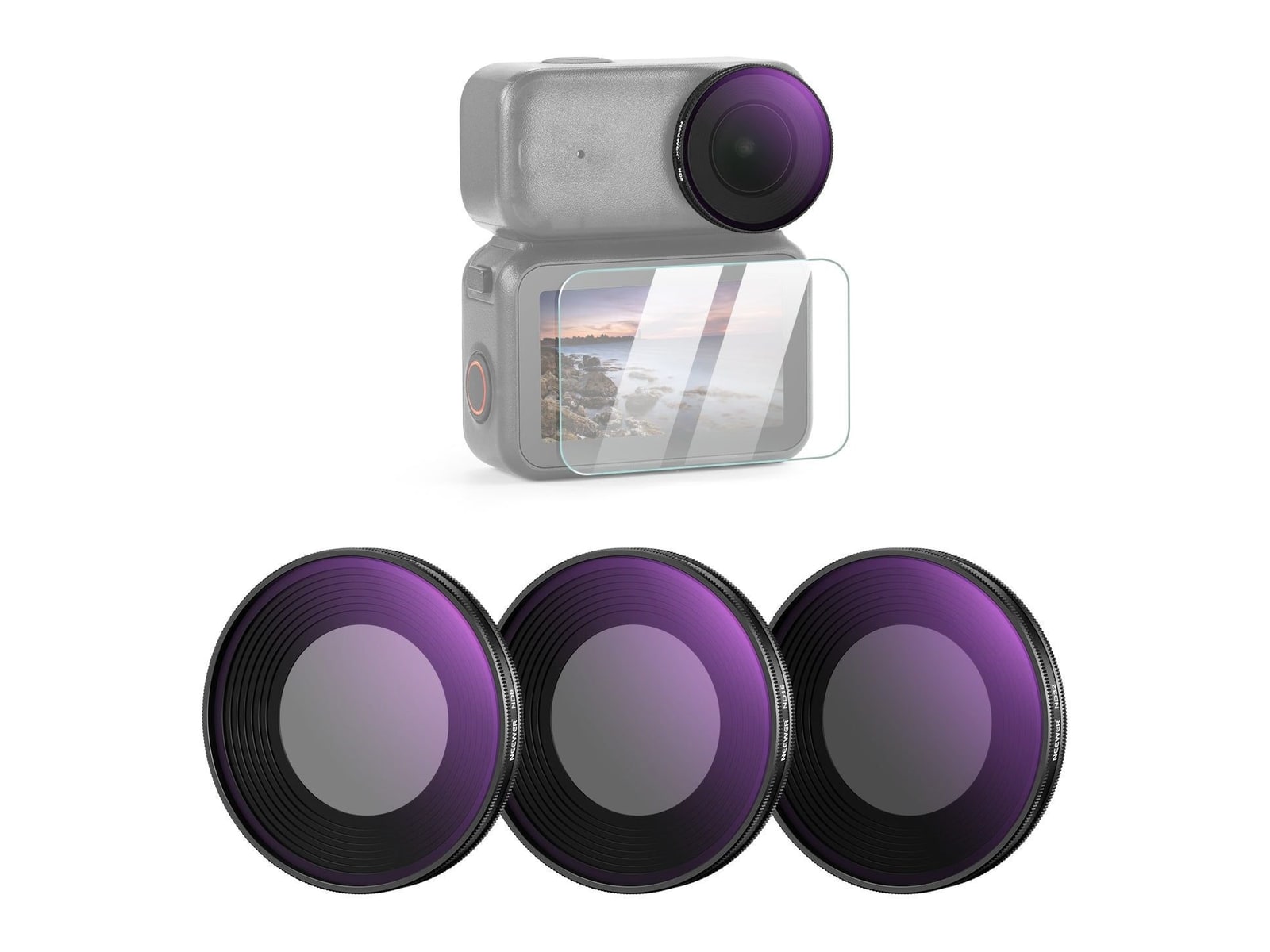 Neewer - ND Filter Set For DJI Osmo Nano Camera Accessories