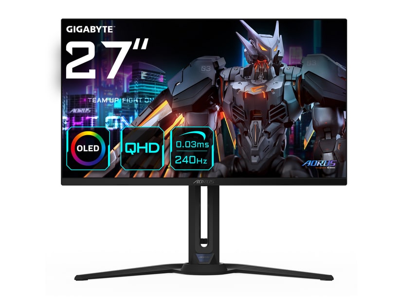 Gigabyte - 27" Aorus FO27Q2 WQHD 240Hz Gaming Monitors