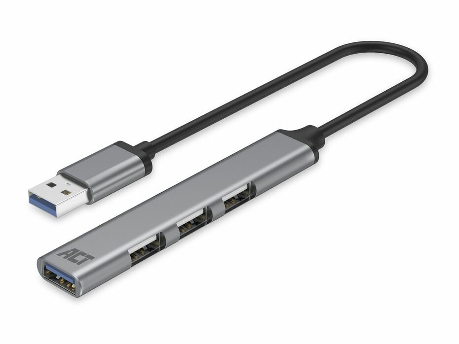 ACT - AC6325 USB Hubs - Gray