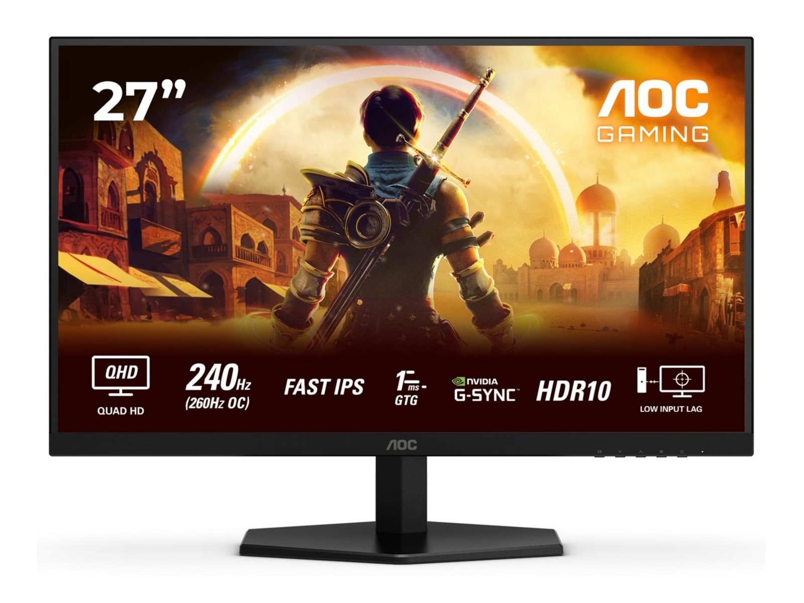 AOC - 27" Q27G42ZE QHD 240Hz Gaming Monitors (EU)