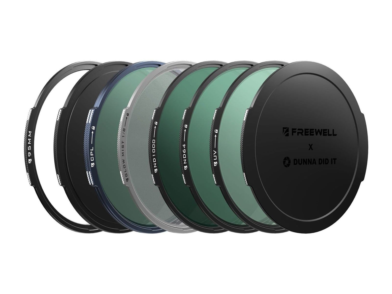 Freewell - Dunna Did It Ultra-Slim Locking Photography Kit - 95mm Camera Accessories