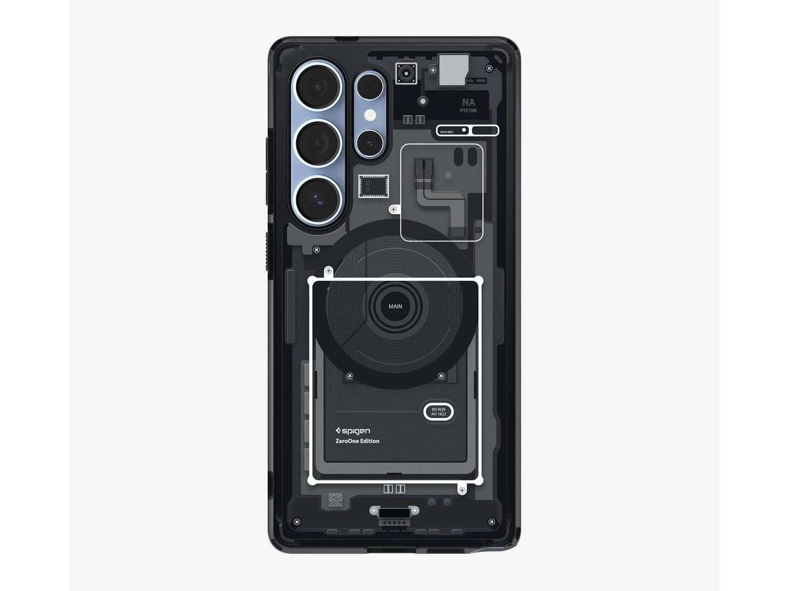 Spigen - Ultra Hybrid Zero One (Mag Fit) - Galaxy S25 Ultra - Zero One Black