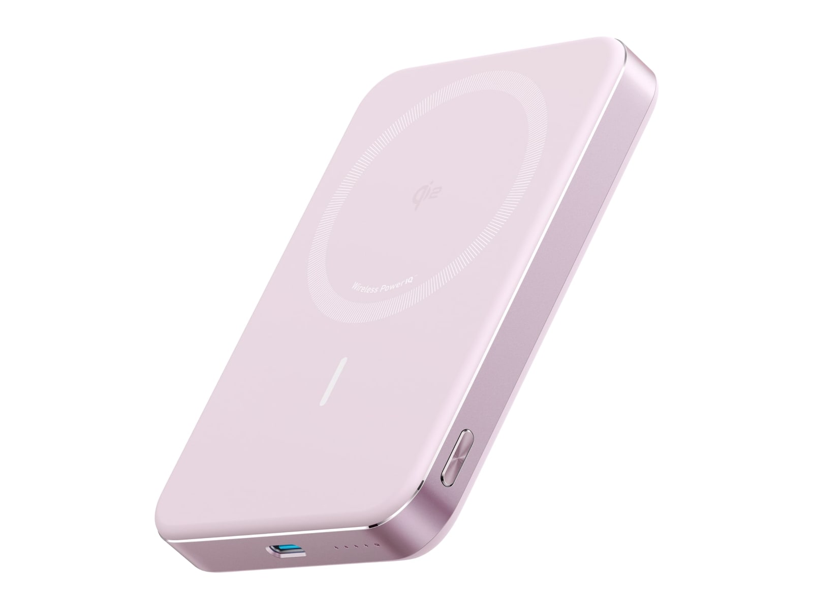 Anker - MagGo Power Bank (10K, Slim) Pink Aura Power Banks