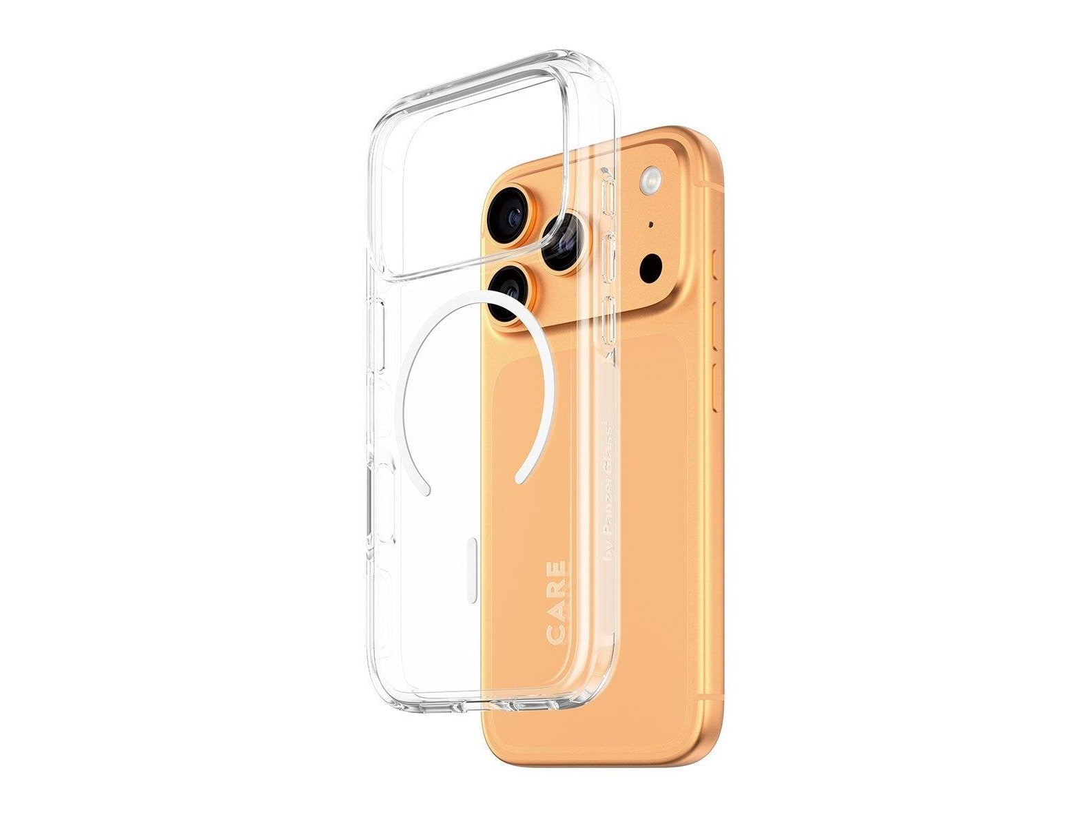 PanzerGlass - CARE Urban Explorer Case Transparent w. White MagSafe iPhone 17 Pro